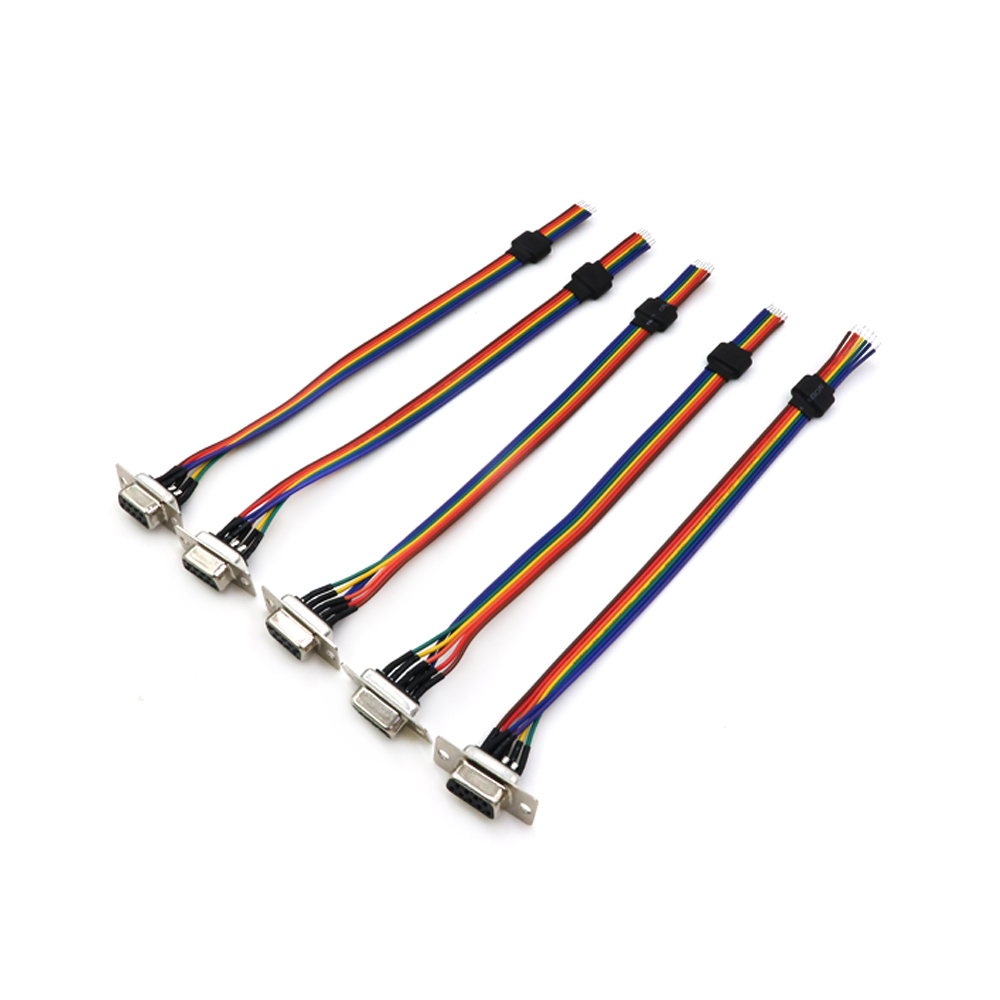 Custom na D SUB Connector DB Connectors na may Magnetic Ring Cable Assembly
