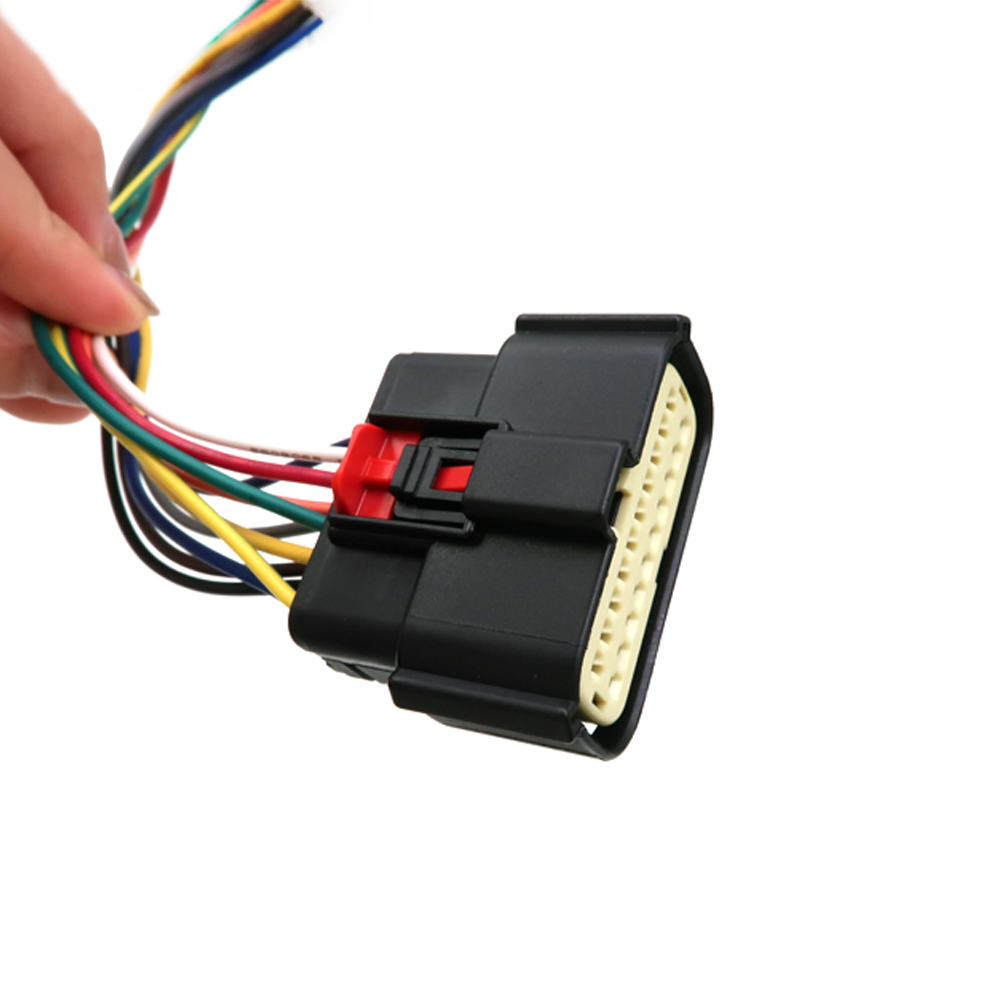 20 Pin Molex MX150 selou o auto conector imperme&aacute;vel ao chicote de fios do fio 6Pin de 1.25mm