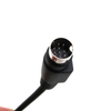 Audiokabel gelijkstroomsplitter 1 vrouwelijk naar 2 mannelijk