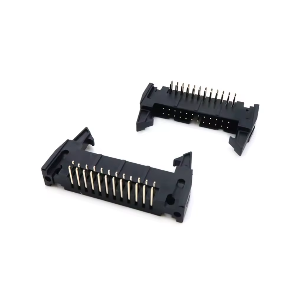 Conectores de alimenta&ccedil;&atilde;o SATA 2.54MM Pitch Male Socket Straight/Right Angle IDC Box Headers Connector