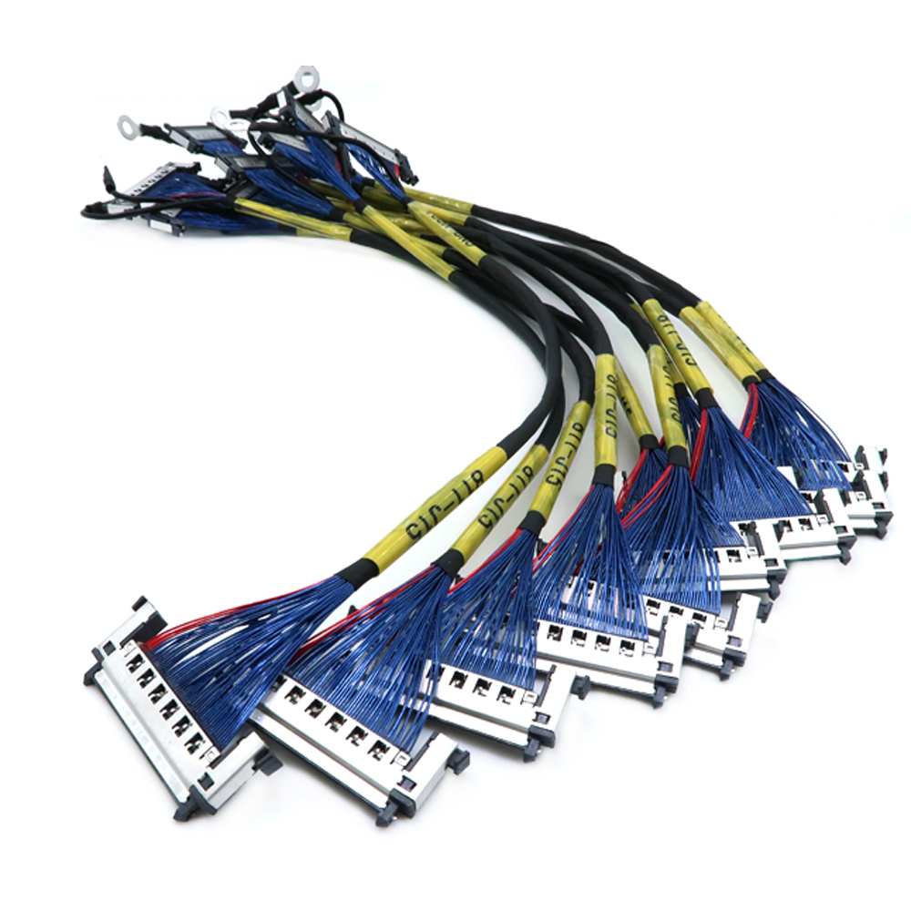 LVDS KOAKSİYEL Tel Kablo D&uuml;zeneği D&uuml;z Kablo