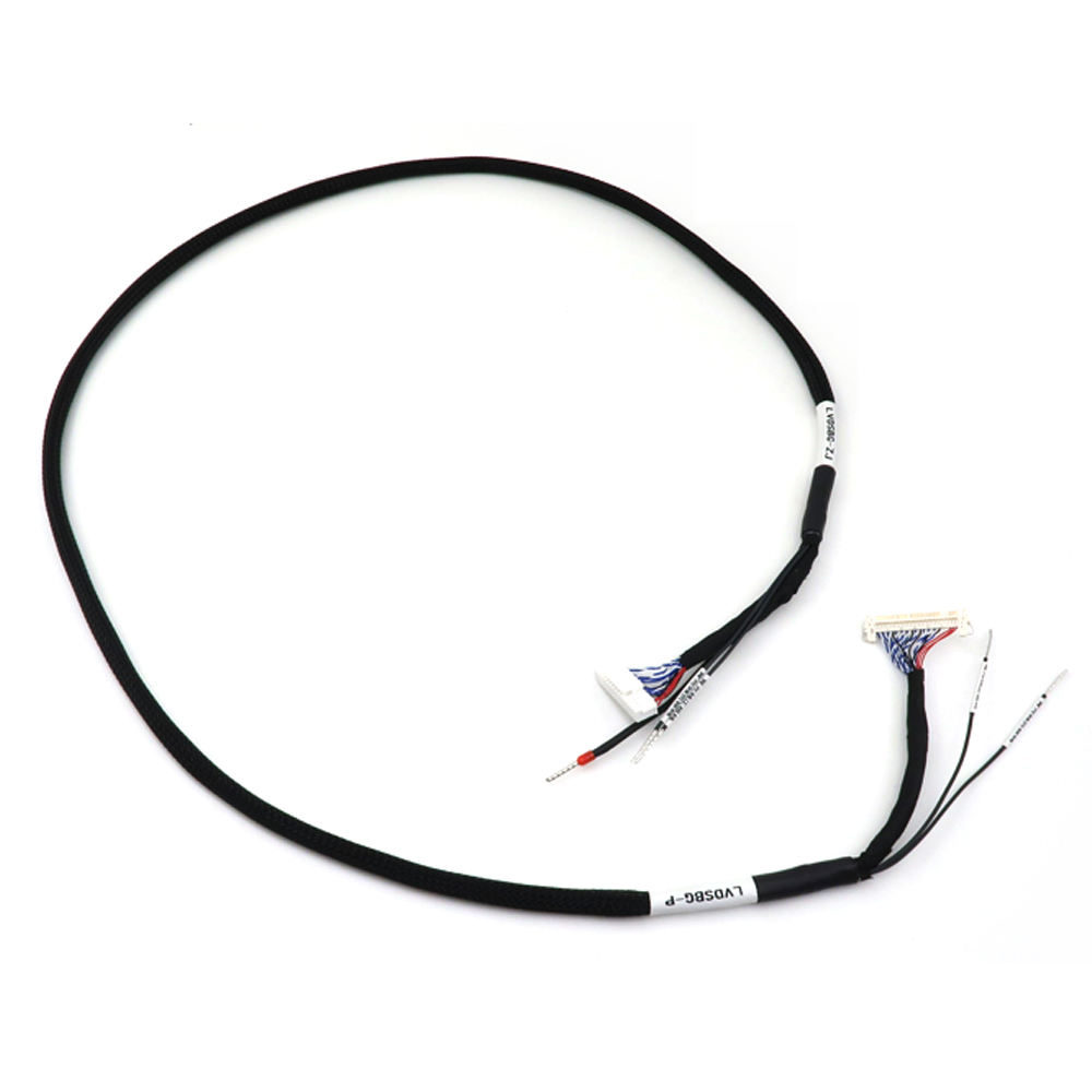 LCD LED-sk&aelig;rm LVDS-kabels&aelig;t Lot til test af LCD-panel med LED LCD-tester - Universal LVDS-kabels&aelig;t