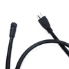 Cavo di alimentazione universale CA UE resistente 125V 18AWG Conduttore in rame puro per apparecchiature elettroniche e industriali