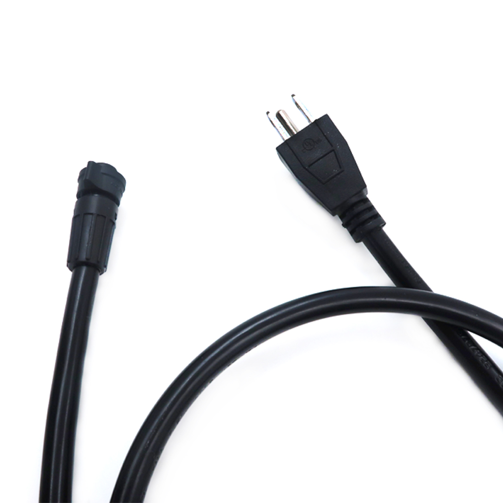 Cavo di alimentazione universale CA UE resistente 125V 18AWG Conduttore in rame puro per apparecchiature elettroniche e industriali