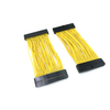 Chicote de cabos liso personalizado da fita do conjunto de cabos 2.0mm IDC do chicote de fios do fio do conector de 40 Pin