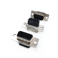 ตัวเชื่อมต่อ D-Sub แบบสัมผัสผสมหญิงและชายกระแสสูงในปัจจุบันตัวเชื่อมต่อ D-SUB VGA 9 พิน