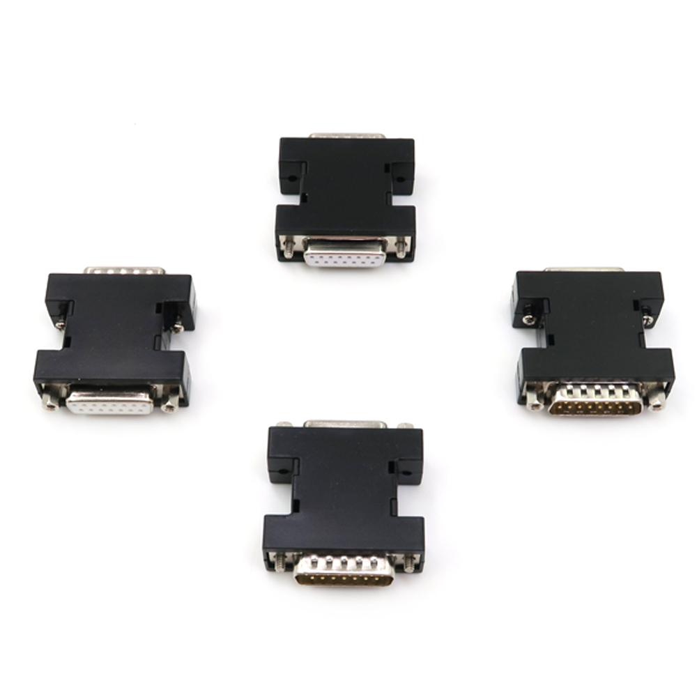 DB Shell D-SUB Connector Hoods DB15 Female Male Shell