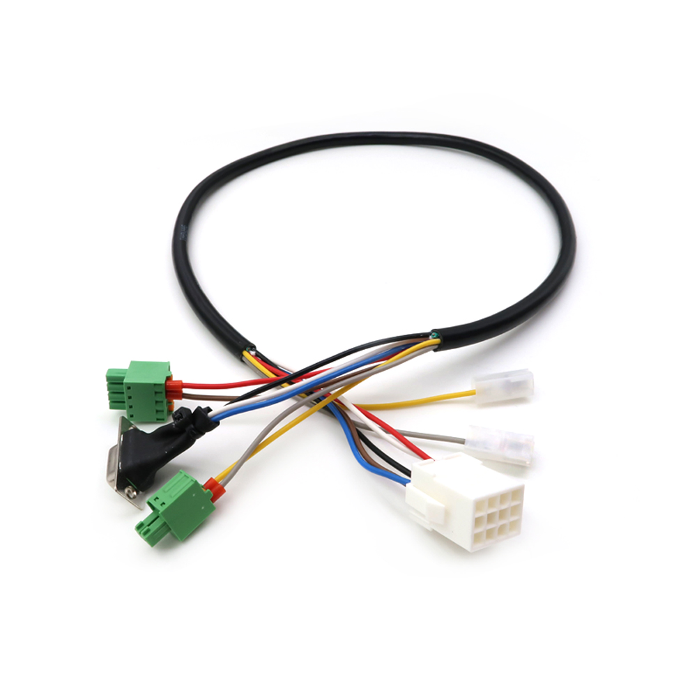 Buona qualit&agrave; Servizio di progettazione personalizzata Cablaggio automobilistico Cavo industriale Connettore D-SUB JST Cavo di collegamento della batteria