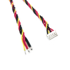&Ouml;zel Uzunluk 200 MM 22AWG Erkek JST XH 2.54mm Konnekt&ouml;r &Ccedil;ok Pinli B&uuml;k&uuml;lm&uuml;ş Uzantıları Kablo Kablo Demeti