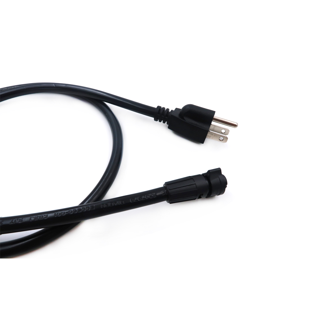 Cavo di alimentazione universale CA UE resistente 125V 18AWG Conduttore in rame puro per apparecchiature elettroniche e industriali
