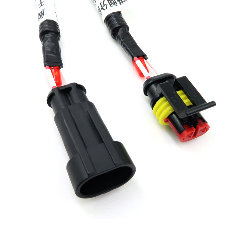 औद्योगिक सोलनॉइड वाल्व प्लग कनेक्शन केबल के लिए कस्टम वायर हार्नेस