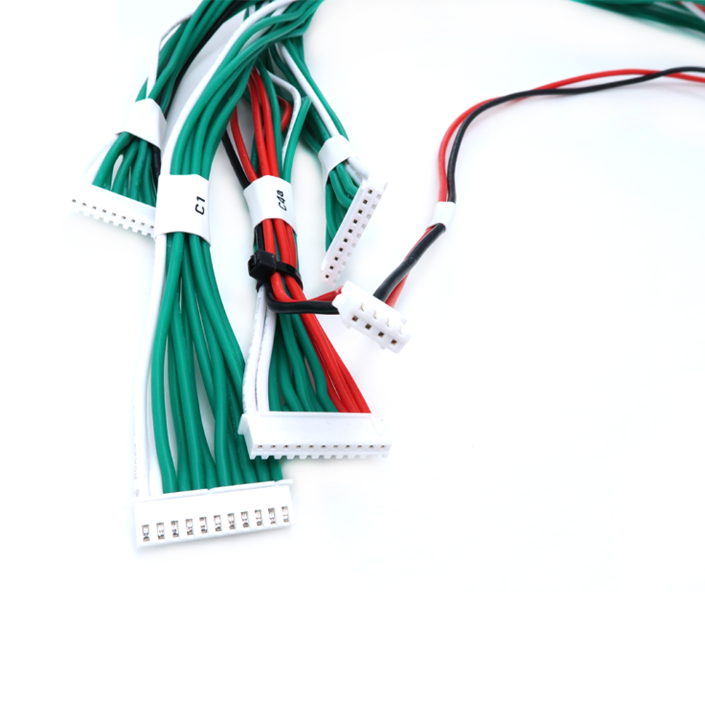 Prilagojen silikonski kabelski snop za shranjevanje baterij v industrijskem sektorju