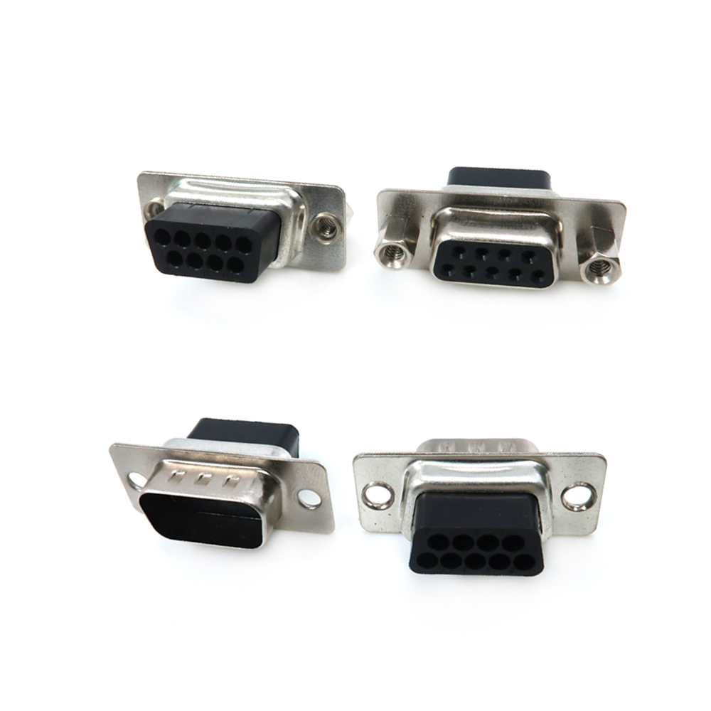 High Current Combo Female And Male D-Sub Mixed Contact Connectors 9 Pin D-SUB VGA Connector