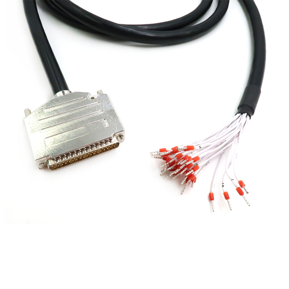 Propesyonal na Manufacturer ng Cable Customized Metal DB25 Connector na may Cable