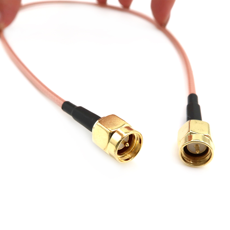RP 插頭開關 N TNC BNC UHF MCX MMCX TS9 CRC9 直角尾纖電纜 RG316 適用於 WIFI