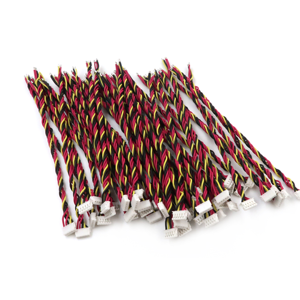 &Ouml;zel Uzunluk 200 MM 22AWG Erkek JST XH 2.54mm Konnekt&ouml;r &Ccedil;ok Pinli B&uuml;k&uuml;lm&uuml;ş Uzantıları Kablo Kablo Demeti