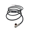 Tilpasset M Series M12 5-pins hann-til-hun-skjermet spiralkabelmontering