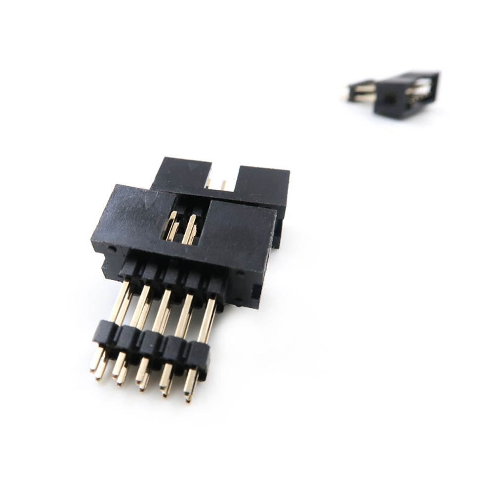 1,27-mm-Buchsensteckverbinder, 2,54-mm-Stiftsteckverbinder mit 2,0-mm-Raster