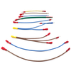 Factory fabricare 250 110 187 Insulated Male Spade Crimp Terminal Connector Wire Conventibus