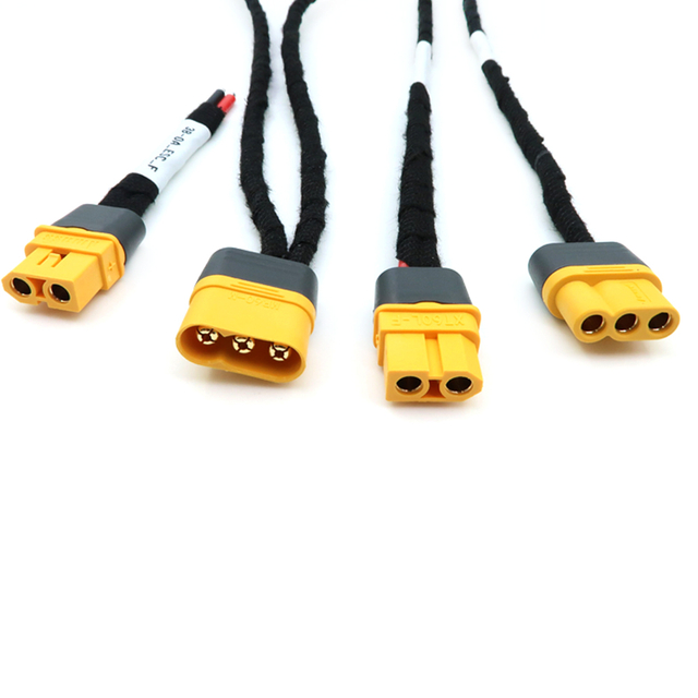 Cabo de fio do conector do autom&oacute;vel XT60 XT90