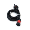 EU Power Lead Cable AC PVC Power Extension Cords Automotive Wiring