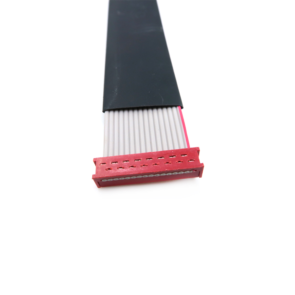 C&acirc;ble plat Micro Match connecteur prise 1.27Mm c&acirc;ble connecteur fil rouge Dip