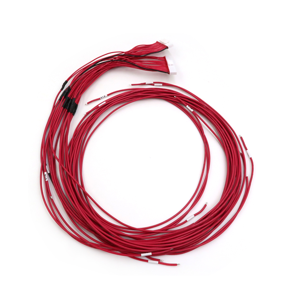 Kundenspezifische Produktion Jst Ph-17 Pin 2,0 mm Pitch zum Jst 17 Pin Ph2.0-Stecker mit Kabelbaum