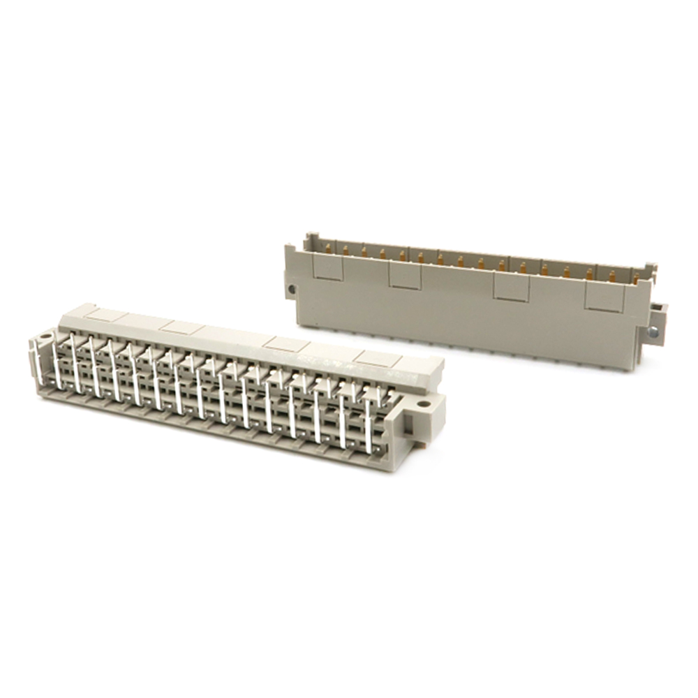 ซ็อกเก็ตขั้วต่อตัวผู้ DIN 2.54 มม. กำลังไฟพร้อมขั้วต่อสายไฟรถยนต์โค้งขนาดใหญ่ในปัจจุบัน