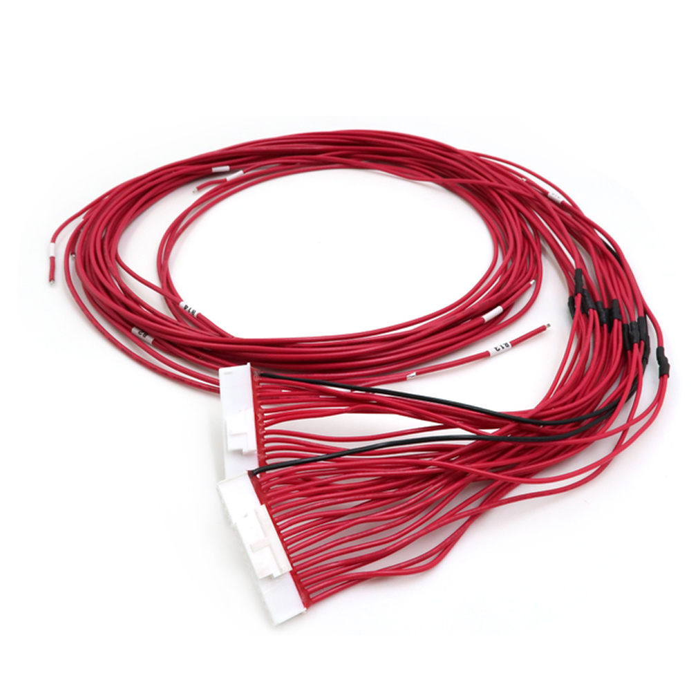 배선 마구를 가진 Jst 17pin Ph2.0 연결관에 주문을 받아서 만들어진 생산 Jst Ph-17 Pin 2.0mm 피치