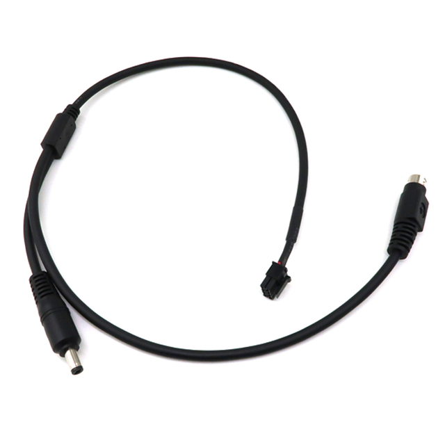 DC Power Splitter สายสัญญาณเสียง 1 หญิงถึง 2 ชาย