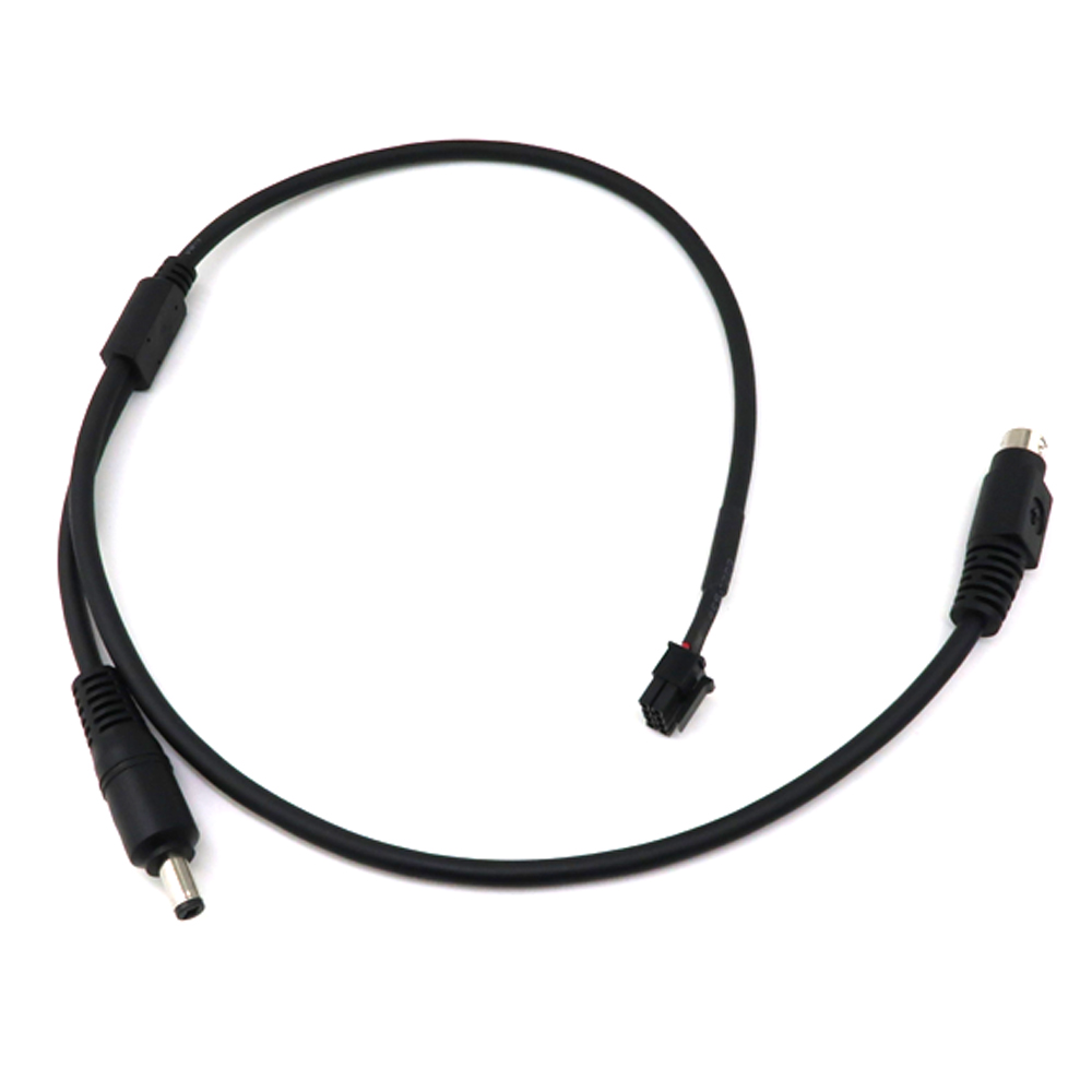 Аудиокабель разветвителя питания постоянного тока (1 гнездо на 2 штекера)