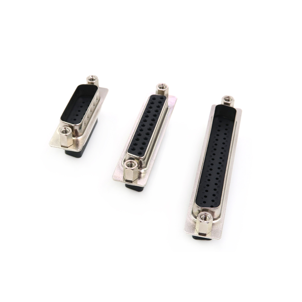 Connettore D-Sub Terminale a foro passante Connettori D-Sub femmina e maschio con contatti misti