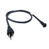Cavo di alimentazione universale CA UE resistente 125V 18AWG Conduttore in rame puro per apparecchiature elettroniche e industriali
