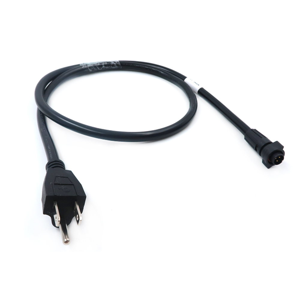 Cavo di alimentazione universale CA UE resistente 125V 18AWG Conduttore in rame puro per apparecchiature elettroniche e industriali