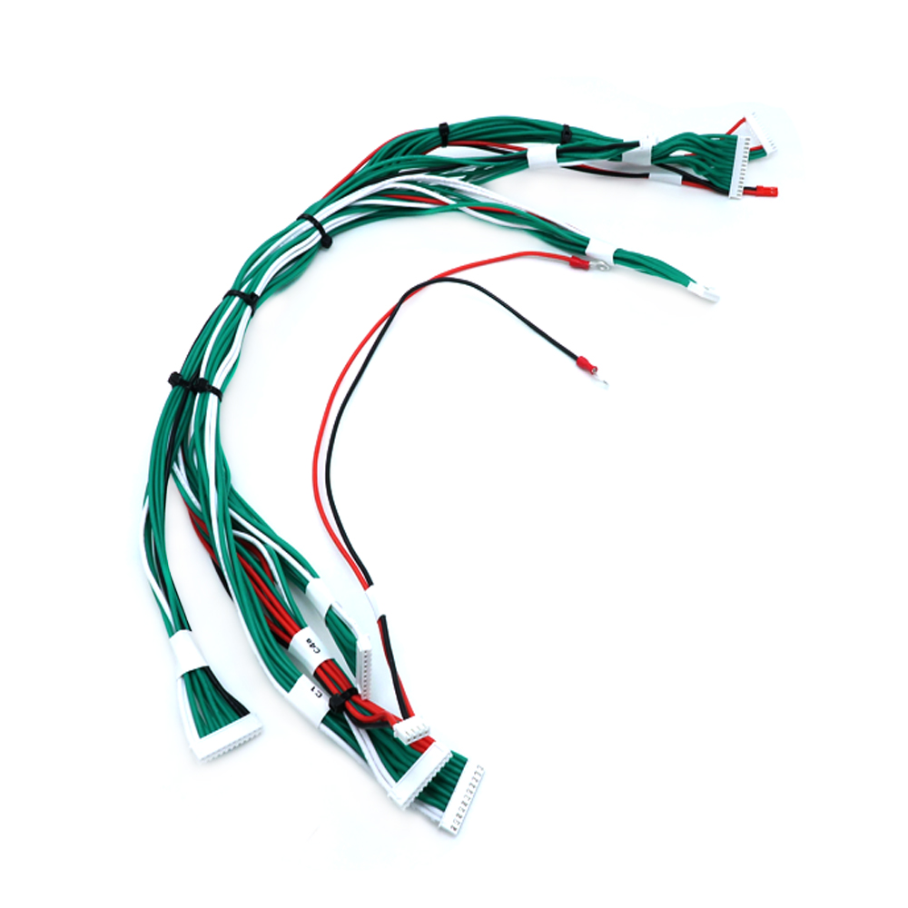 Prilagojen silikonski kabelski snop za shranjevanje baterij v industrijskem sektorju