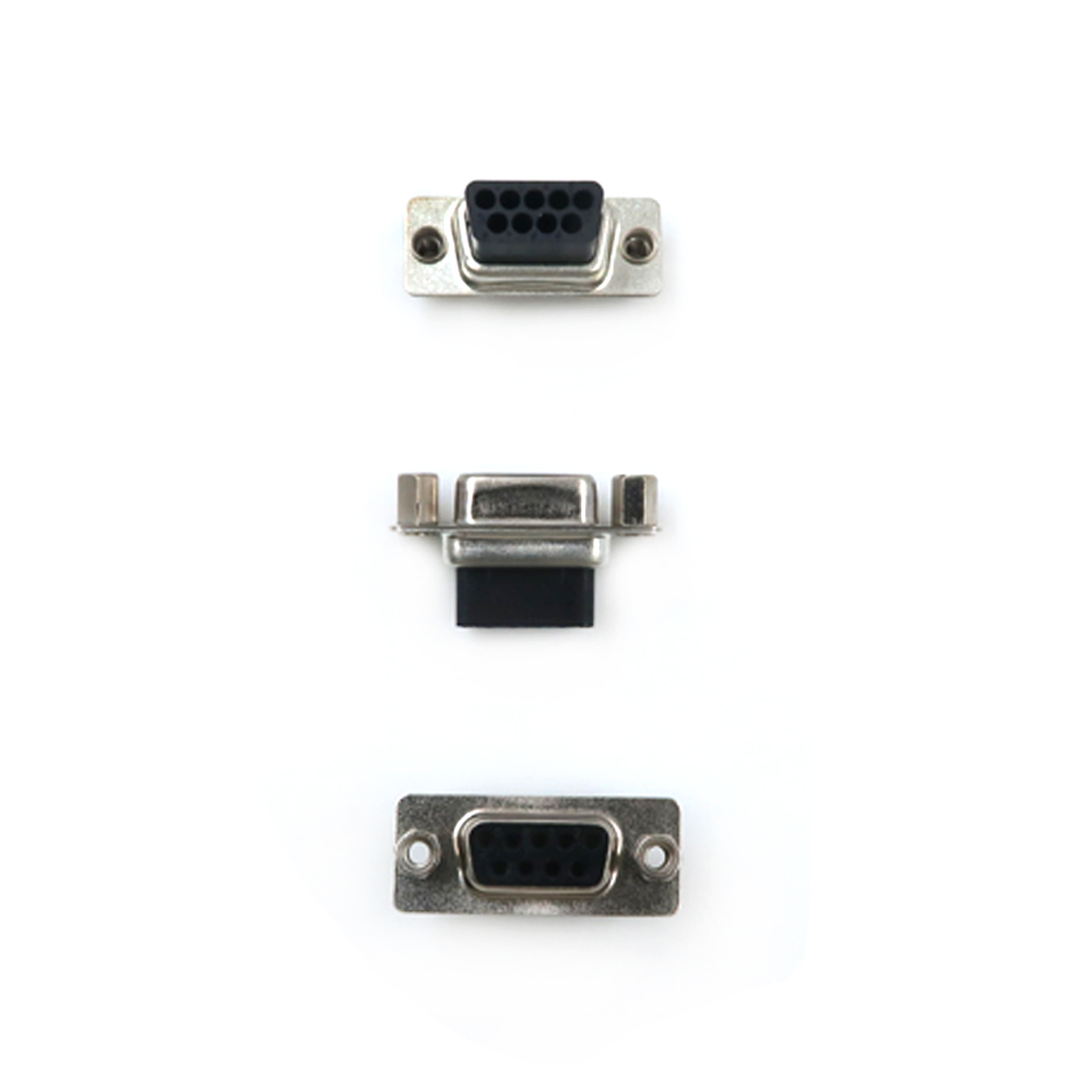 High Current Combo Female And Male D-Sub Mixed Contact Connectors 9 Pin D-SUB VGA Connector