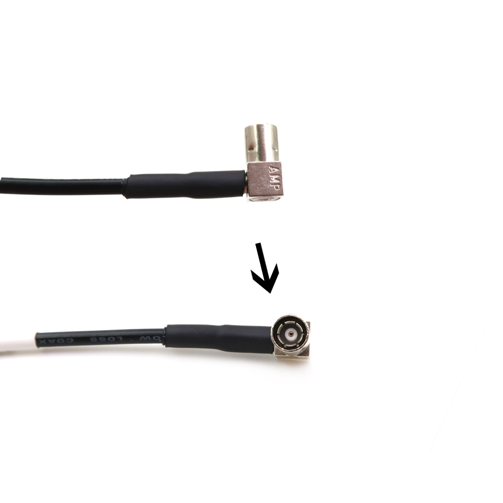 Custom na RF Coaxial Cable RG316 RG174 AMP Coaxial Signal Cable