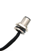 Wasserdichtes M12-4-Pin-Drahtbuchsen-M12-Anschlusskabel