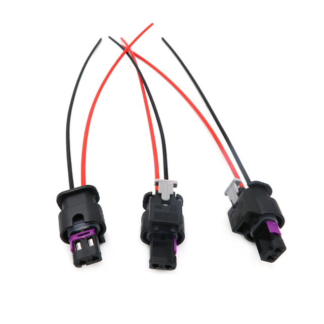 M&auml;nnlich-weibliches Motorrad-LKW-Auto-wasserdichtes Auto-Stecker-Kabel