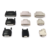 DB 쉘 시리즈 차폐 압착 솔더 핀 D-SUB 쉘 커넥터 시리즈 후드 