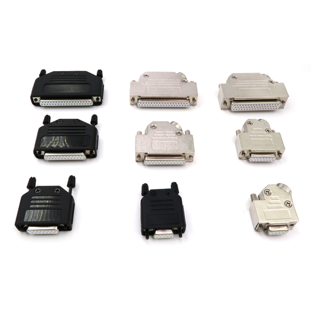 DB Shell Series Shielded Crimp Solder Pins D-SUB Shell Connector Series Hood 