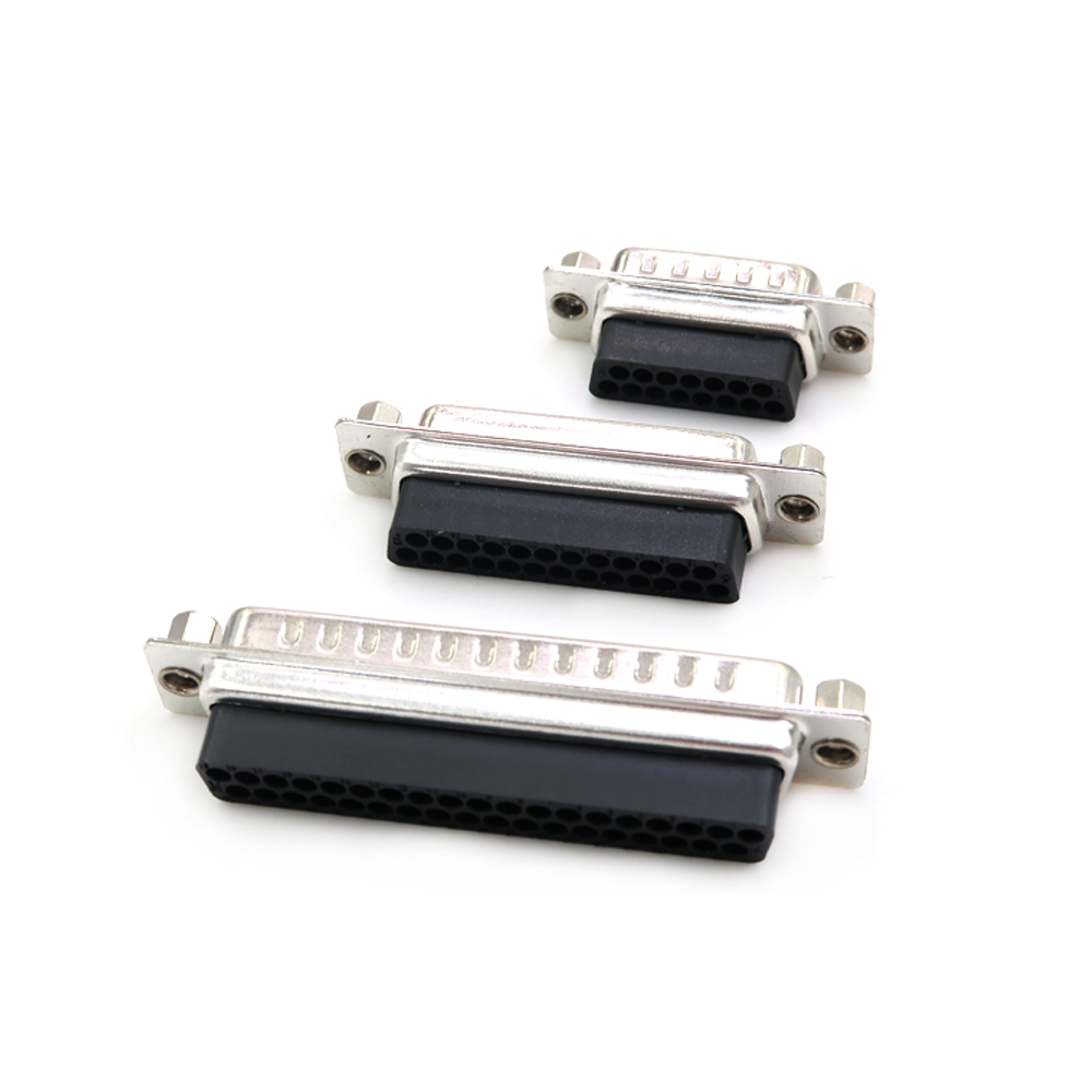 Connettore D-Sub Terminale a foro passante Connettori D-Sub femmina e maschio con contatti misti