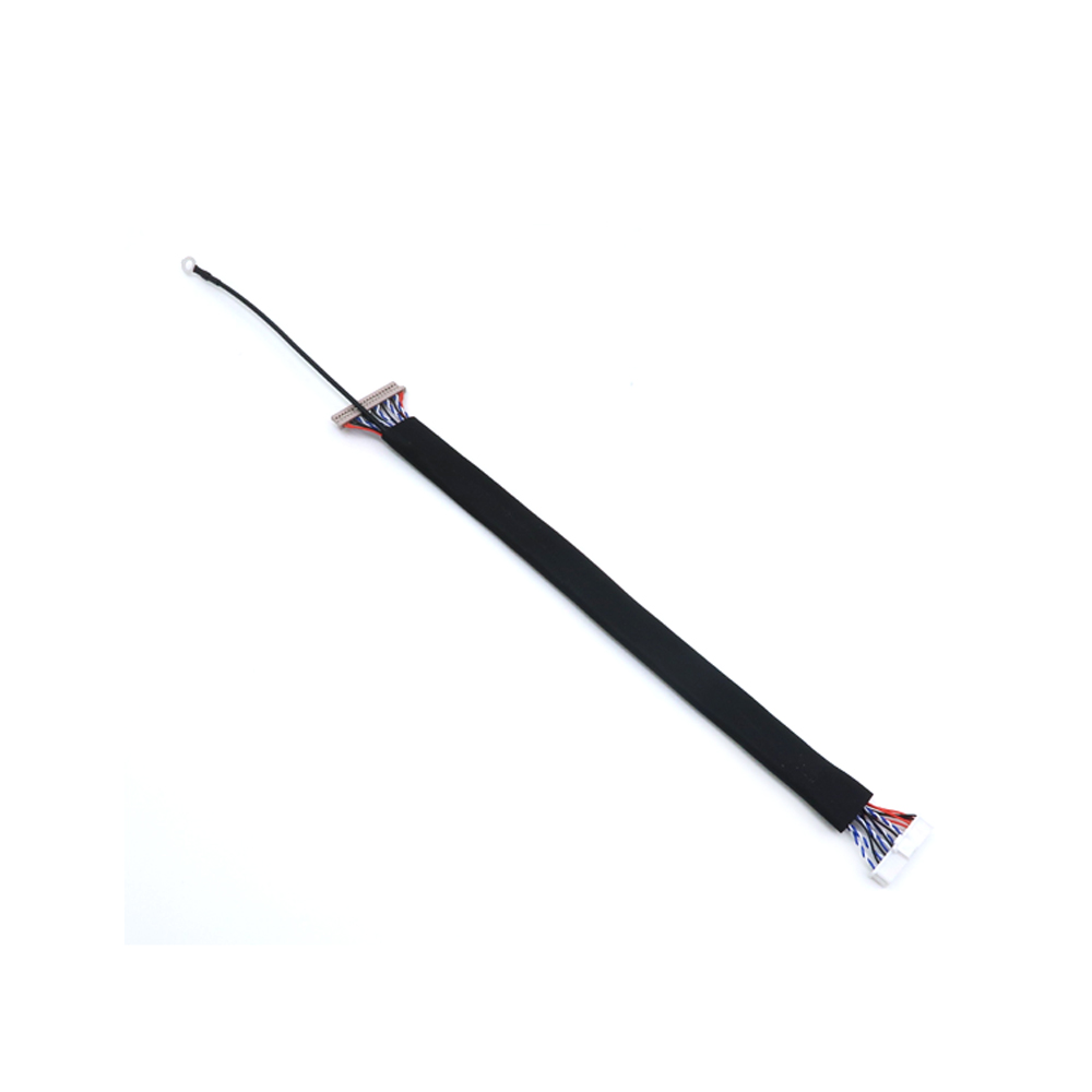 Vakiojohtosarjan kaapeli DF14-20P LVDS-kaapeli 40-nastainen LCD-n&auml;ytt&ouml;paneelin kaapeli
