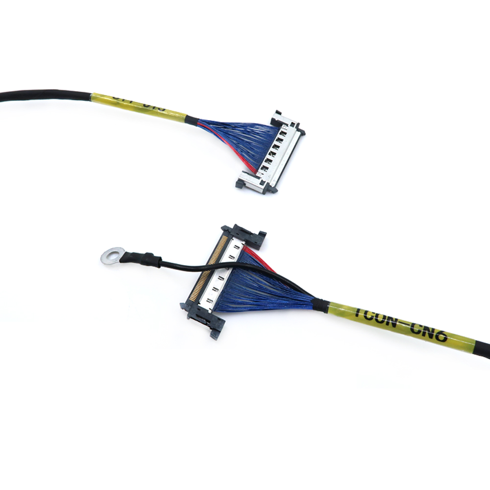 LVDS KOAKSİYEL Tel Kablo D&uuml;zeneği D&uuml;z Kablo