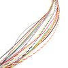 F&aacute;brica que produz cabo LVDS colorido de acordo com a necessidade do cliente Cabo de chicote de fios