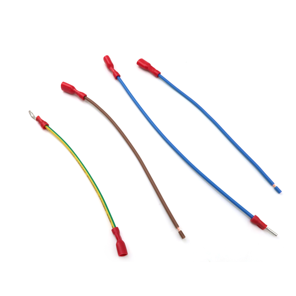 Factory fabricare 250 110 187 Insulated Male Spade Crimp Terminal Connector Wire Conventibus