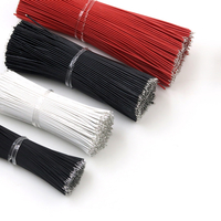 Cable de silicona flexible personalizado con extremos de cobre esta&ntilde;ado, conjunto de cableode puente de corte el&eacute;ctrico de PVC/FEP/PTFE