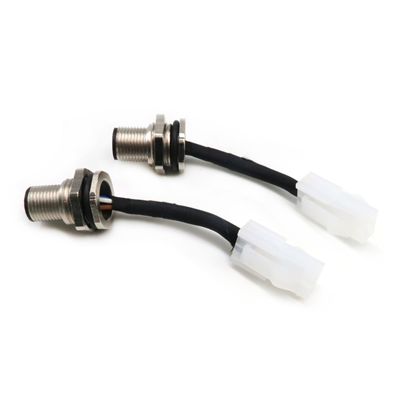 Wasserdichtes M12-4-Pin-Drahtbuchsen-M12-Anschlusskabel
