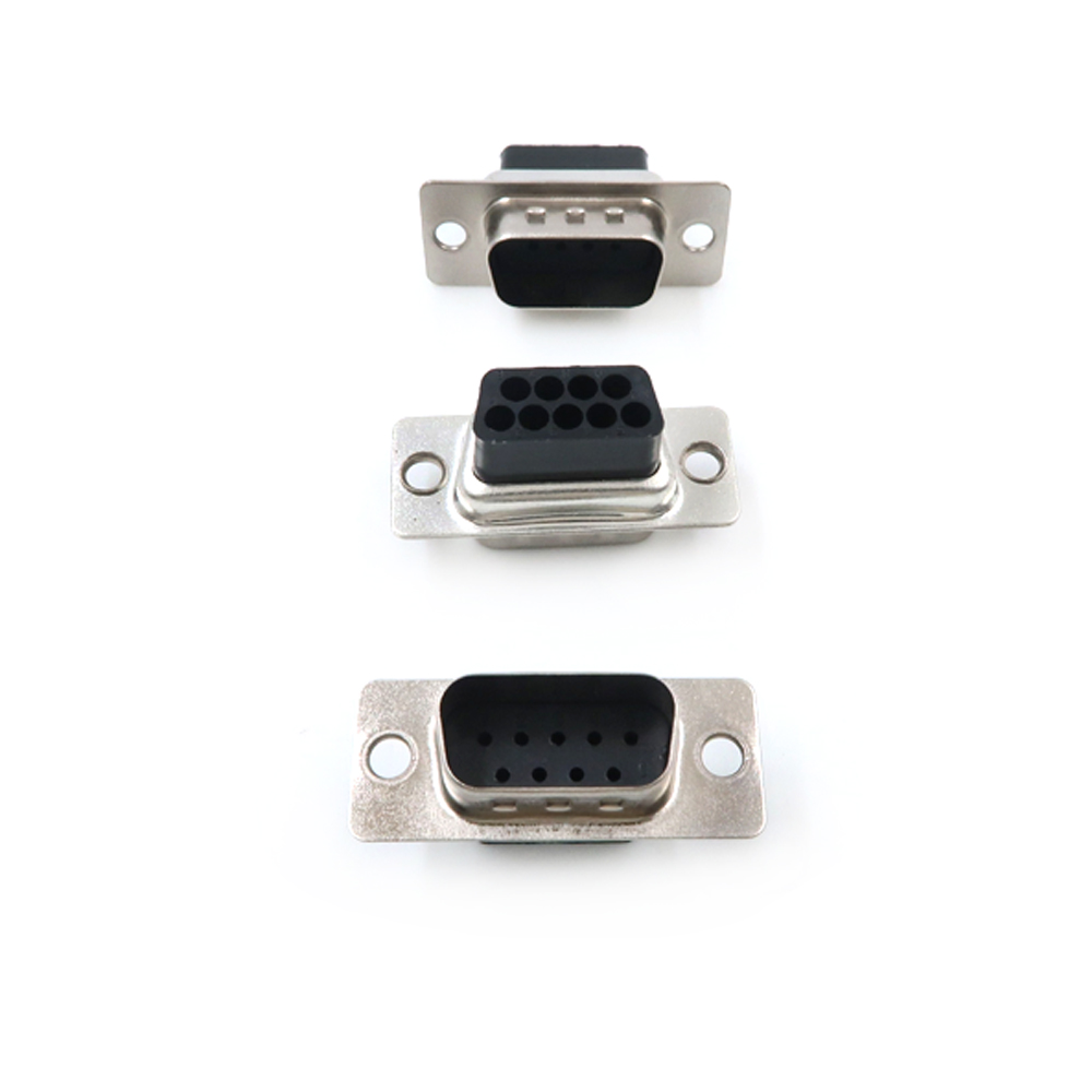 High Current Combo Female And Male D-Sub Mixed Contact Connectors 9 Pin D-SUB VGA Connector