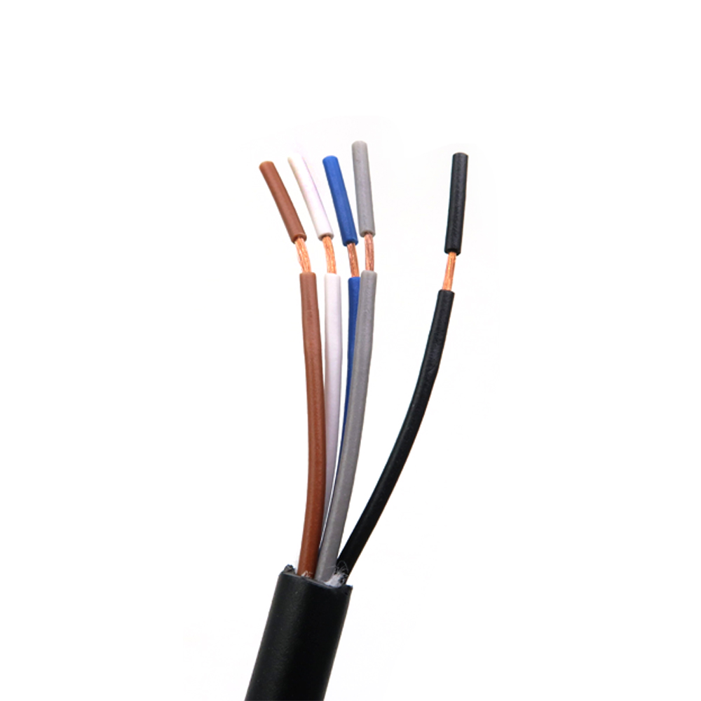 Tilpasset M Series M12 5-pins hann-til-hun-skjermet spiralkabelmontering